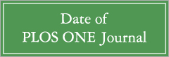Date of PLOS ONE Journal